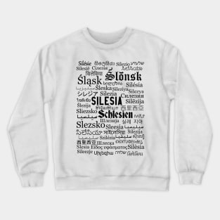 Silesia Multilanguage Crewneck Sweatshirt